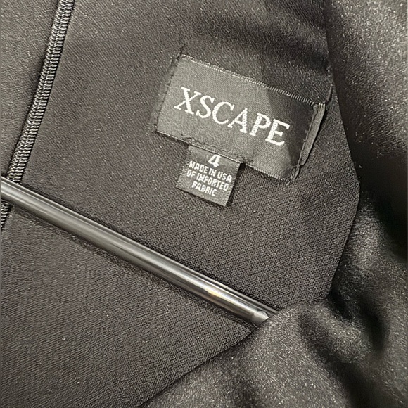 XSCAPE - Elegant Black Dress - Picture 6 of 6